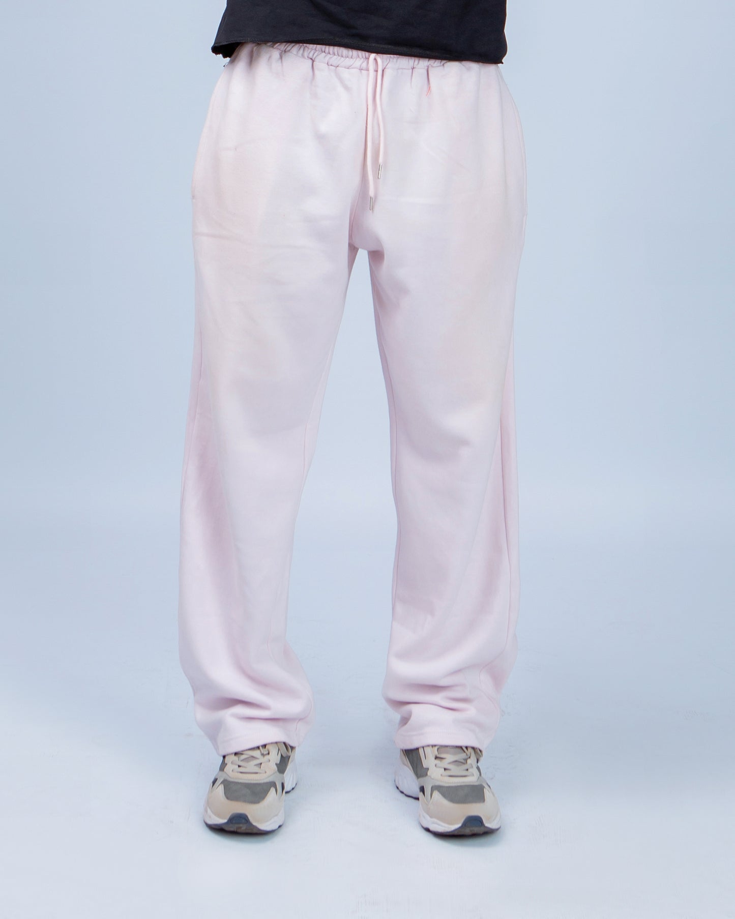 Big Step Joggers in Baby Pink